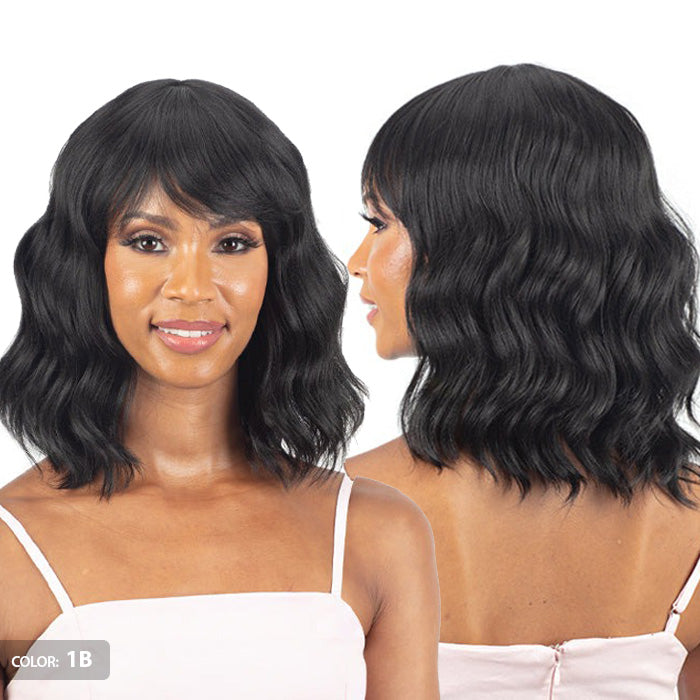 Mayde Beauty Mocha 100% Human Hair Blend Wig - DELIGHT