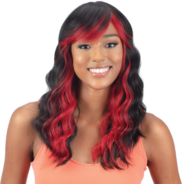 Mayde Beauty Mocha 100% Human Hair Blend Wig - HONEY