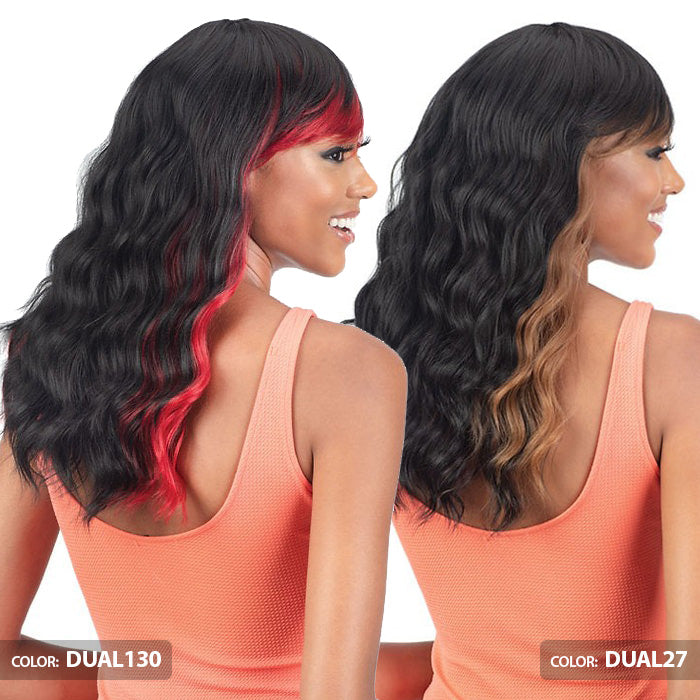 Mayde Beauty Mocha 100% Human Hair Blend Wig - HONEY