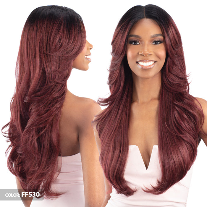Pure Skin by Mayde Glueless 5" HD Deep Front Lace Ear to Ear Part Wig - JENNIS