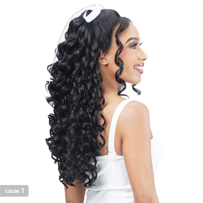 Prime By Zury Sis Human Hair Blend Glueless 13x6 HD Lace Front Wig - ELLI