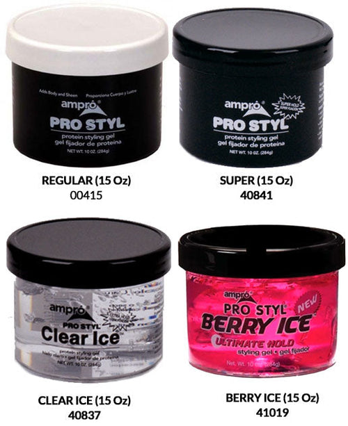 Ampro Prostyle Protein Styling Gel 15 Oz ( REGULAR / SUPER )