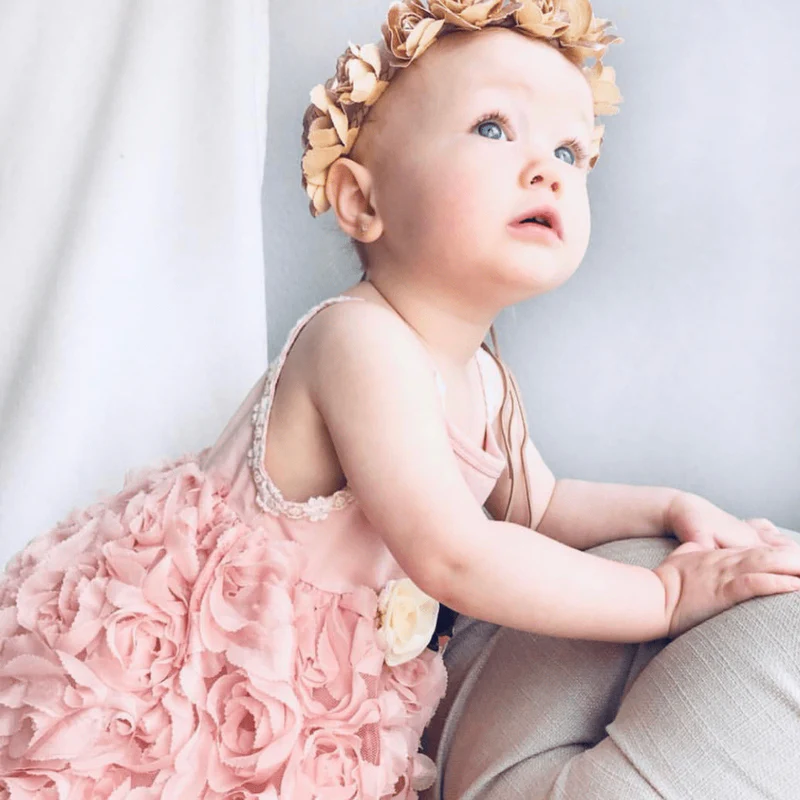 Gold Flower Crown Headband | Headbands of Hope