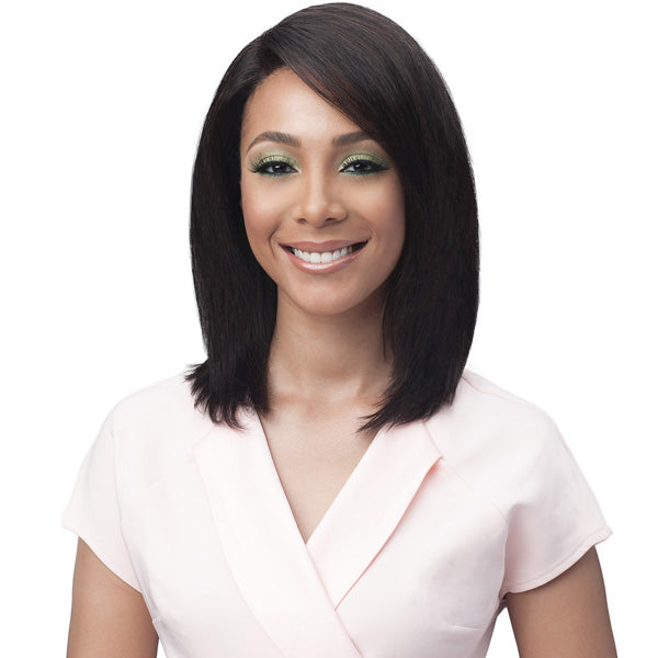 Bobbi Boss 100% Virgin Remy Human Hair Full Lace Wig - BNGLWST STRAIGHT 16