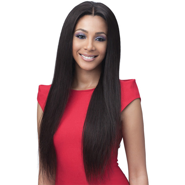 Bobbi Boss 100% Unprocessed Remy Human Hair Full Lace Wig - BNGLWST STRAIGHT 24