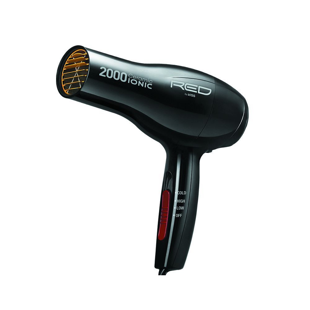 RED by Kiss Power Dryer Ceramic Ionic 2000 Upgrade
