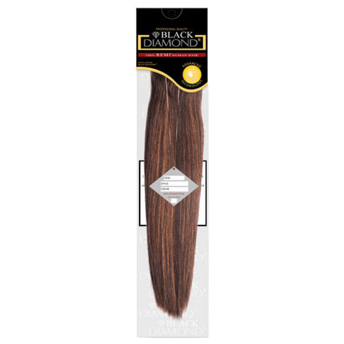 Black Diamond 100% Human Hair Weave - NATURAL PERM / NATURAL TEXTURE YAKI 10/12/14/18" (Machine-Tied)