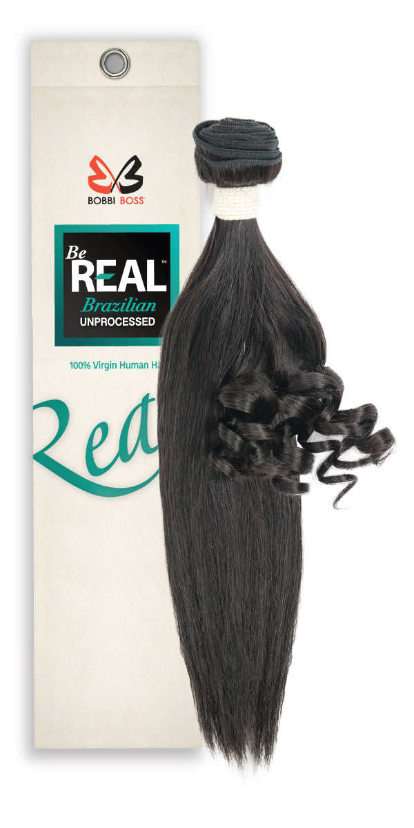 Bobbi Boss Be Real Brazilian Unprocessed Virgin Human Hair NEW DEEP 10"-22"