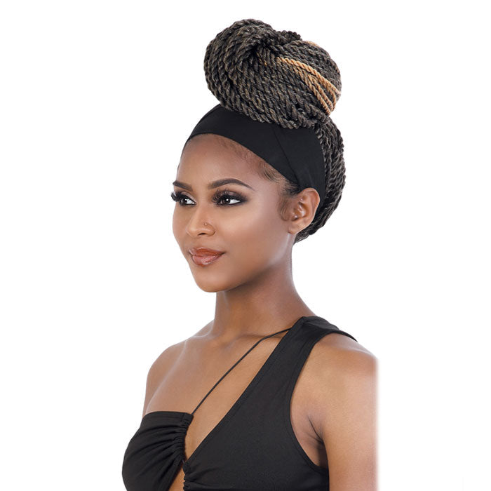 Seduction Synthetic Quick Wrap with Headband Wig - WRAP.SEN 30"
