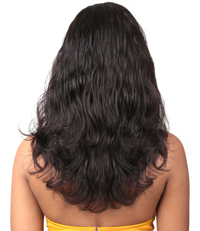 Sensationnel Bare & Natural 100% Brazilian Virgin Remi Full Hand-Tied Swiss Lace Wig BODY WAVE 22 Inch