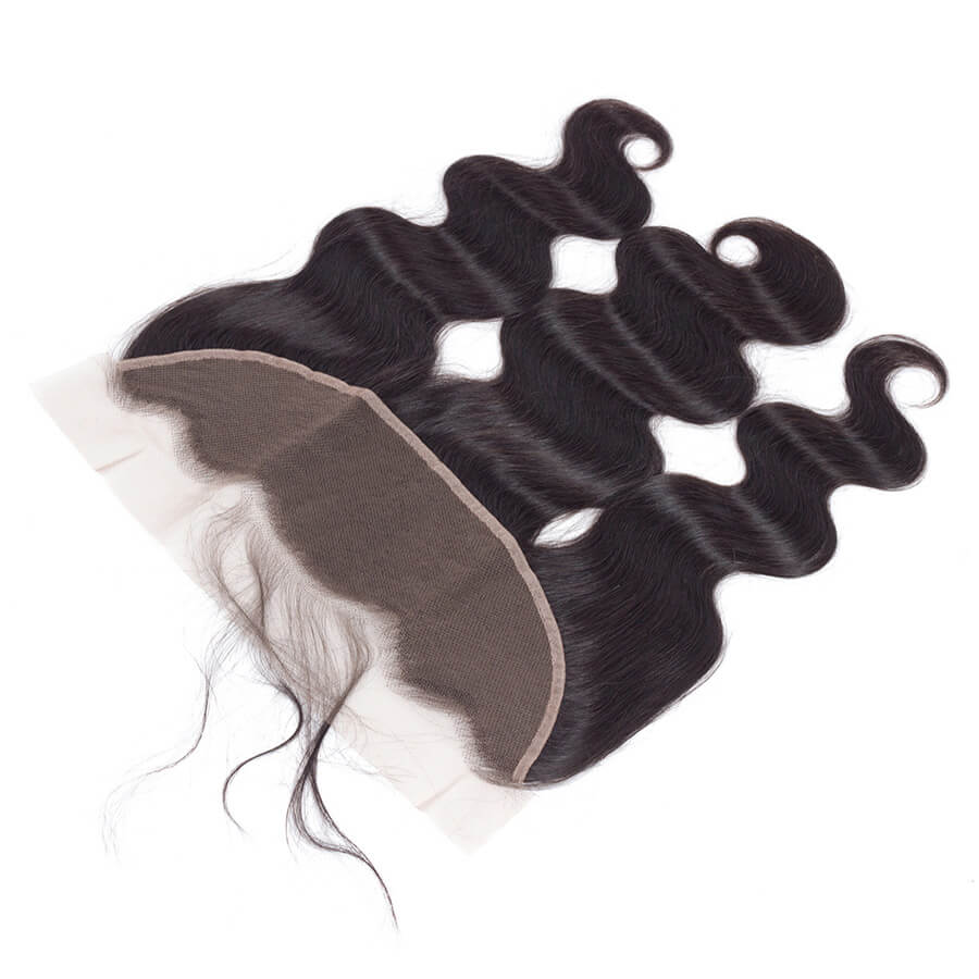 Brazilian Body Wave 4 Bundles with 13*4 Lace Frontal Virgin Human Hair