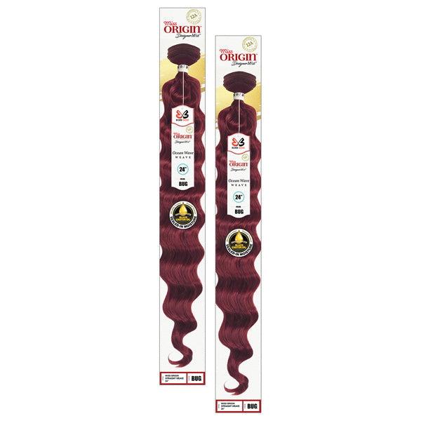 Bobbi Boss Miss Origin Designer Mix Human Hair Blend 12A Weave - BODY WAVE 18/24/30"