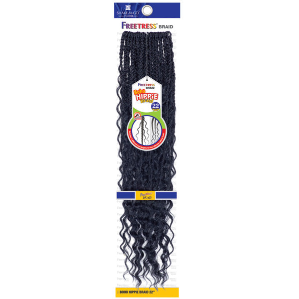 Freetress Pre-Looped Crochet Braid - BOHO HIPPIE BRAID 22"