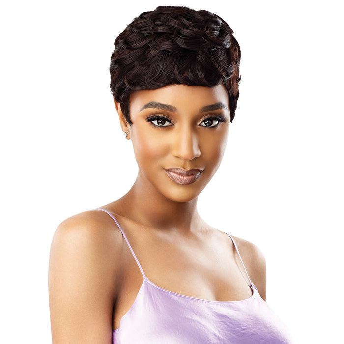 Outre MyTresses Purple Label Unprocessed Human Hair Full Wig HH - BONNIE