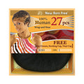 New Born Free 100% Human Hair WRAP & WEAR Weaving H301 (27 Pcs)