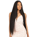 Chade Ali Natural Human Hair Blend HD Lace Part Wig - YAKI STRAIGHT 32