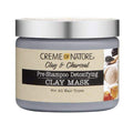 Creme of Nature Clay & Charcoal Pre Shampoo Detoxifying Clay Mask 11.5 oz