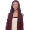 Vanessa Slayd Designer Cornrow Braid 13x5 Hand-Tied Lace Front Wig - CORNWAVE 32"
