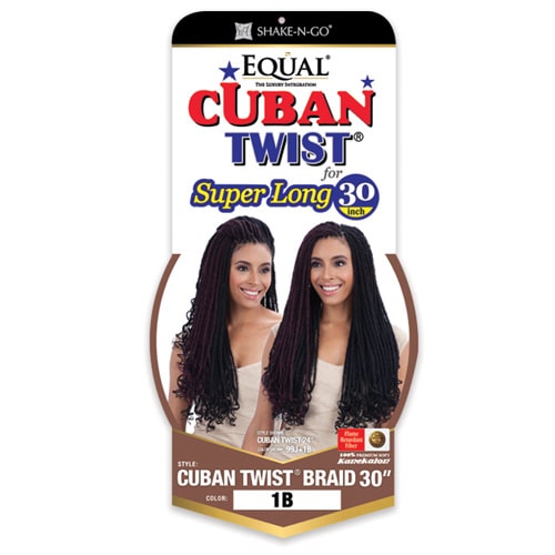 Equal by Shake N Go Braid - CUBAN TWIST BRAID 30"
