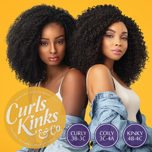 Sensationnel Empress Curls Kinks & CO Textured Lace Front Wig - SHOW STOPPER