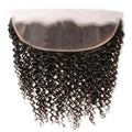 Curly Hair 13x4 Ear to Ear HD Transparent Lace Frontal Human Hair 12A Quality