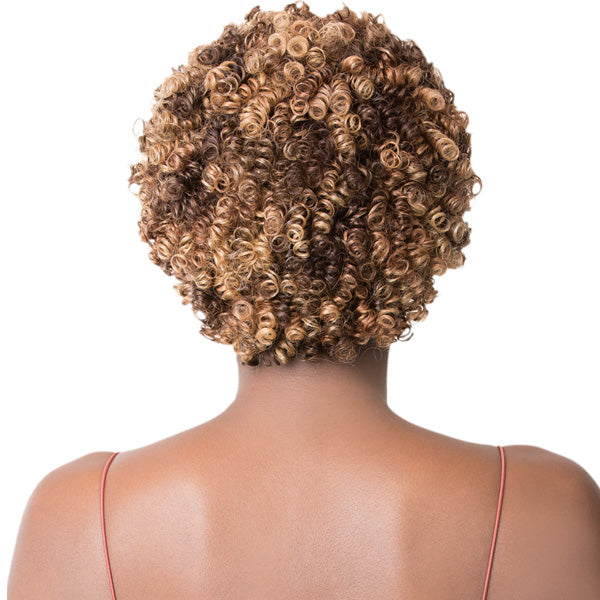 Its a Cap Weave 100% Human Hair Wig HH DIA