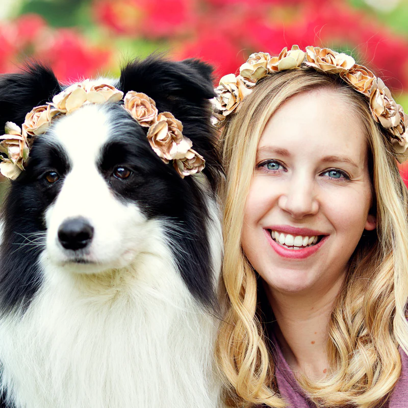 Gold Flower Crown Headband | Headbands of Hope
