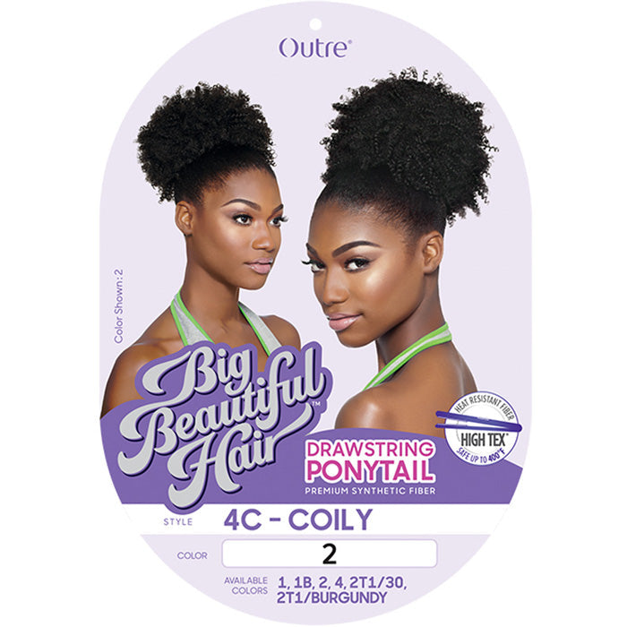 Outre Big Beautiful Hair Drawstring Ponytail - 4C COILY
