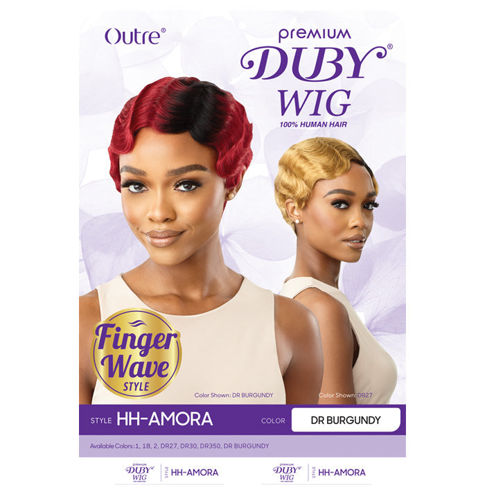 Outre Premium Duby Wig 100% Human Hair Full Wig - AMORA