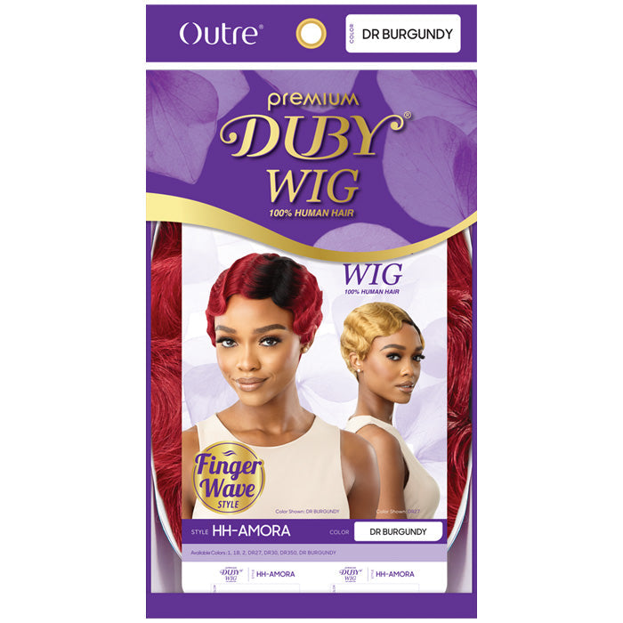Outre Premium Duby Wig 100% Human Hair Full Wig - AMORA