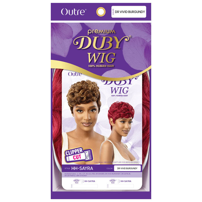 Outre Premium Duby 100% Human Hair Clipper Cut Wig - SAYRA