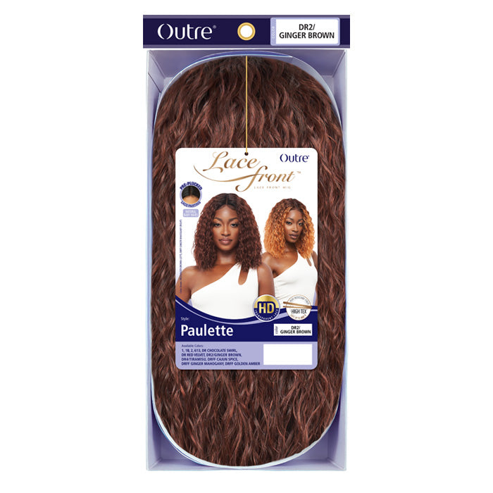 Outre Pre-Plucked HD Transparent Lace Front Wig - PAULETTE