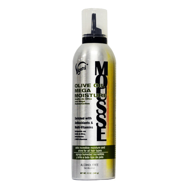 Vigorol Olive Oil Mega Moisture Mousse 12OZ