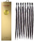 Ladylike Fusion Remy Pre Glued Yaki Human Hair Extension 14 Inch