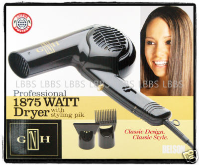 Gold n Hot Professional 1875 Watt Dryer with Styling Pik