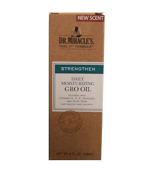 Dr. Miracle's Daily Moisturizing Growth Oil 4 oz