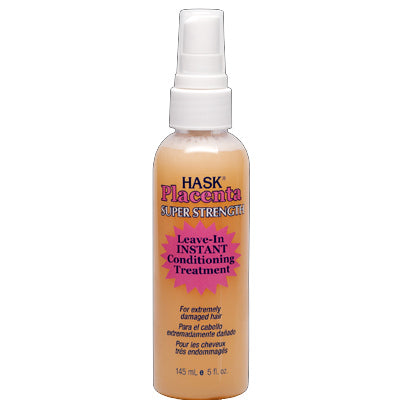 Hask Placenta Super Strength Leave In Instant Conditioning Treatment 5oz & 8oz