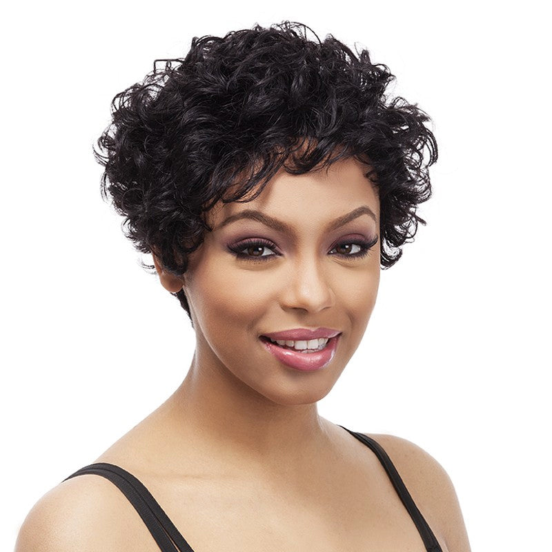 It's a Cap Weave 100% Human Hair Wig THERESA