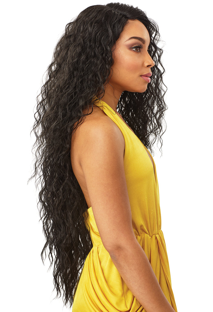 Sensationnel Empress Natural Curved Part Lace Front Edge Wig - TUSCANY