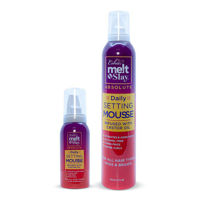 Esha Melt N Slay Edge And Lace Daily Setting Mousse - 80 ml/354 ml