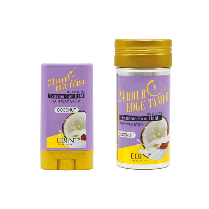 Ebin New York 24 Hour Sleek Extreme Firm Hold Hair Wax Stick 0.53 / 2.7 Oz