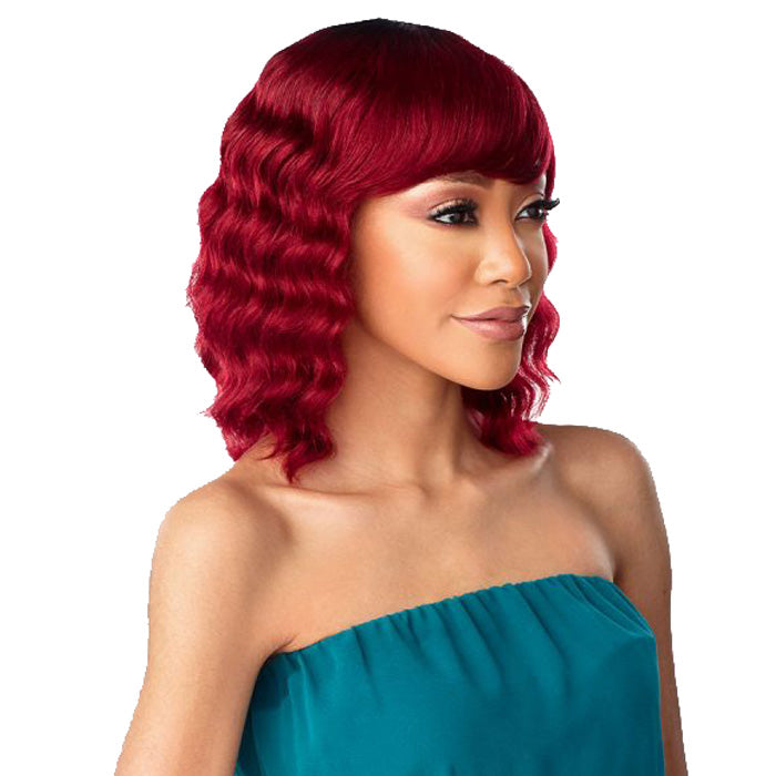Sensationnel 100% Virgin Human Hair Full Wig 10A Loose Deep 12"