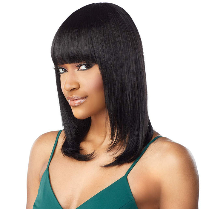 Sensationnel 10A Unprocessed 100% Virgin Human Hair Full Wig - STRAIGHT 18"
