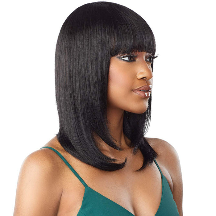 Sensationnel 10A Unprocessed 100% Virgin Human Hair Full Wig - STRAIGHT 18"