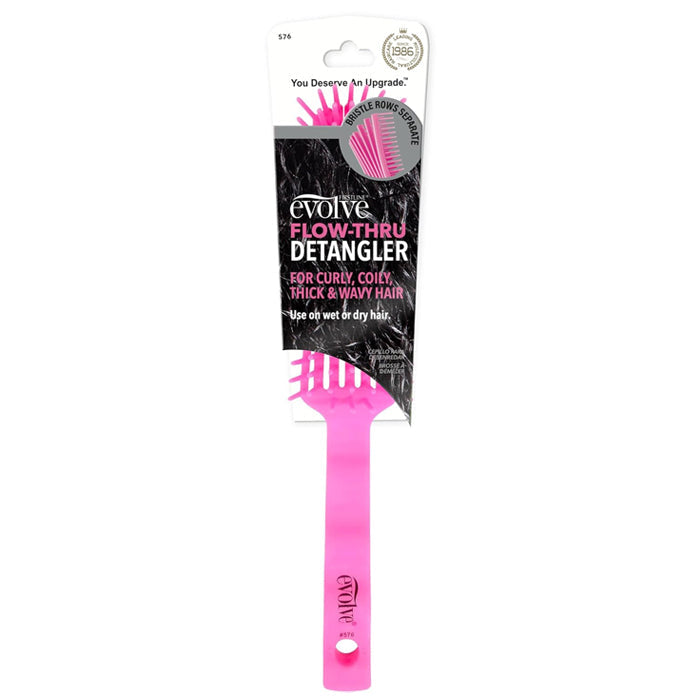FIRSTLINE Evolve Flow-Thru Detangler Brush
