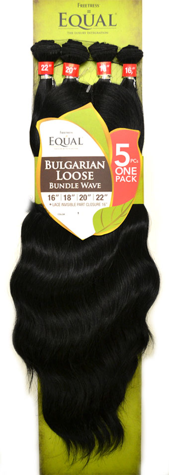 Freetress Equal BULGARIAN LOOSE BUNDLE WAVE 5 Pcs