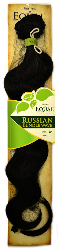 Freetress Equal Weave RUSSIAN BUNDLE WAVE 16" - 22" OMBRE TWO TONE