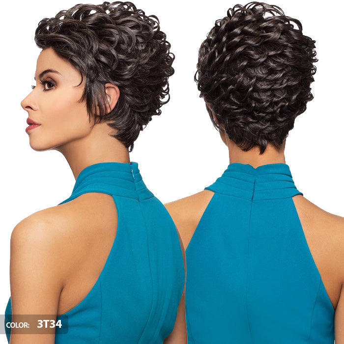 Foxy Silver Collection Fusion Heat Natural J-Part Wig - MELVA