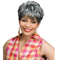 Foxy Silver Wig LONDON