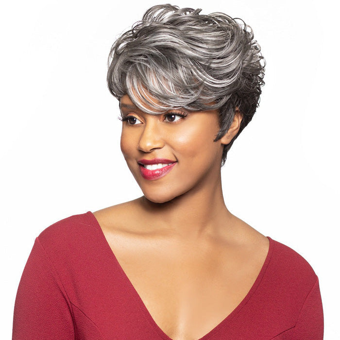 Foxy Silver Full Wig - GWENDOLYN